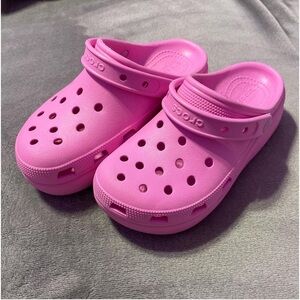 CROCS Kids Pink Slippers